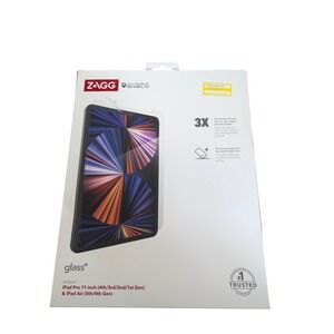Z6O Zagg Invisible Shield Glass + Shield for iPad Pro 11" Gen. 1-4 & Air 4/5 Gen